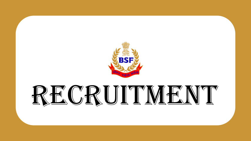 BSF Constable Tradesman 2025